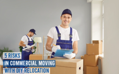 5 Risks | In commercial moving | With DIY Relocation