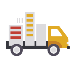 Commercial Moving Services - Site Icon of Large Moving Truck