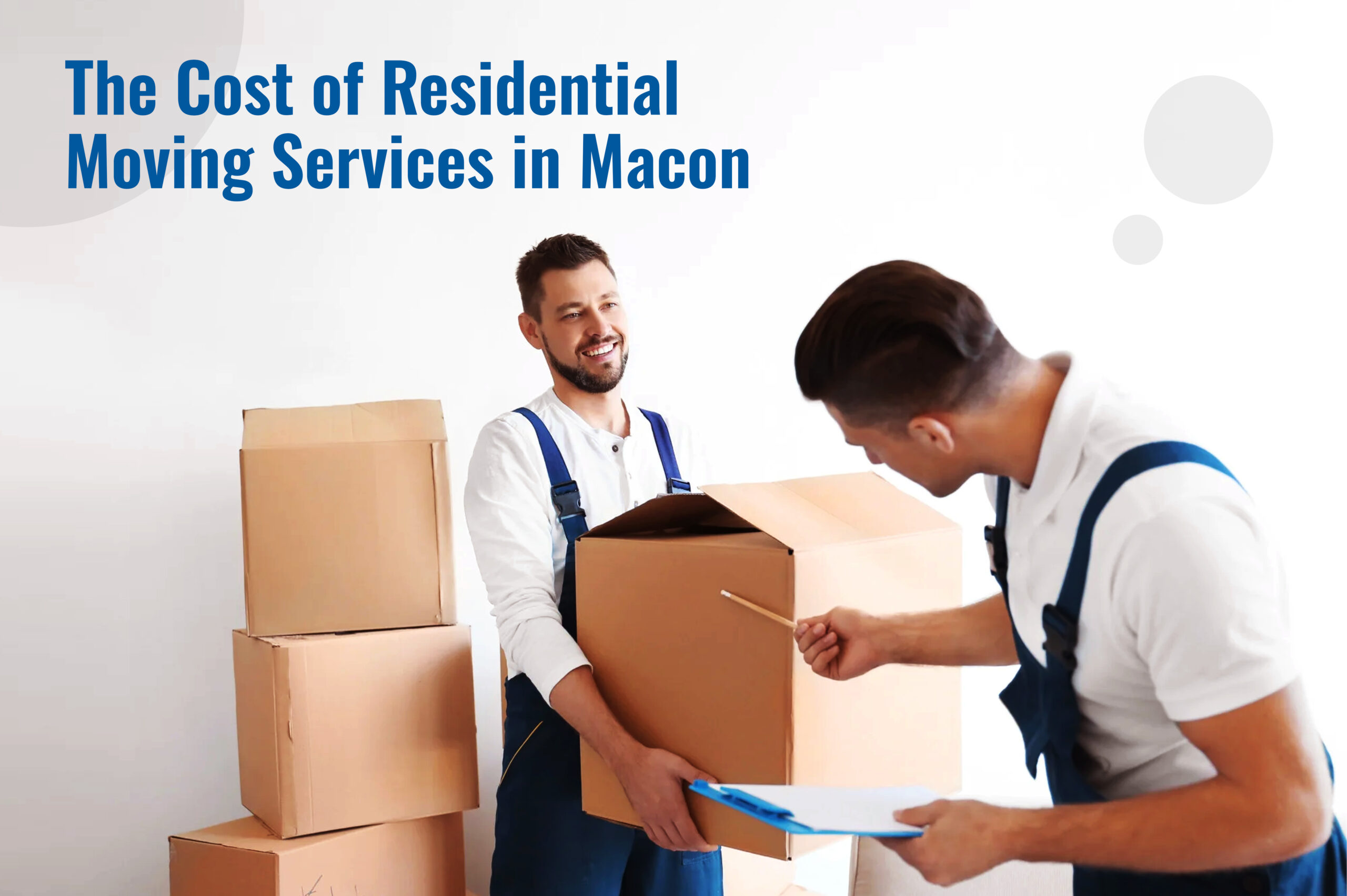 The Cost of Residential Moving Services