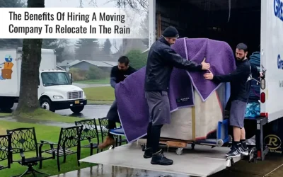 The Benefits Of Hiring A Moving Company To Relocate In The Rain